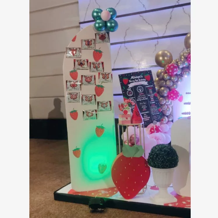 Berry First Birthday Decor